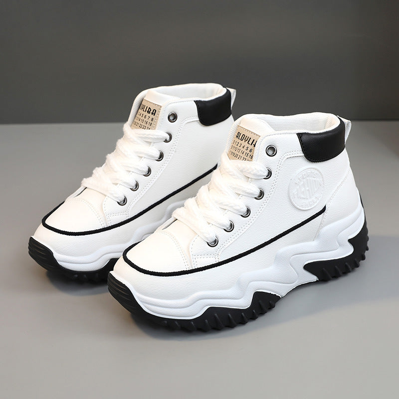 Damen High--Sneaker Modern Sportlich