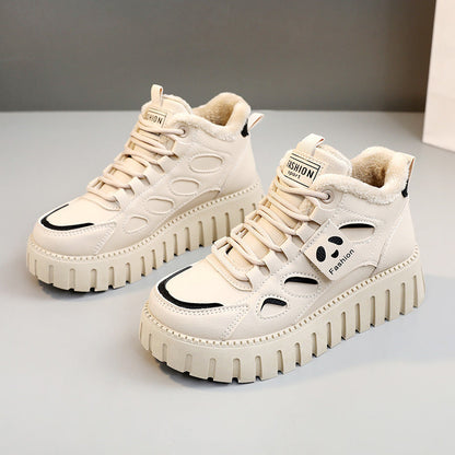 Damen High- Sneaker Bequem Sportlich