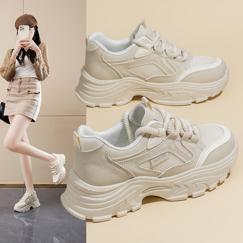 Damen Sneaker Sportlich Flexibel Gepolsterte Sohle - Norvielle
