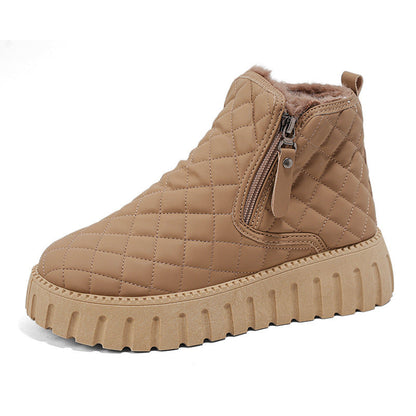 Damen Winterstiefel Isoliert Warm