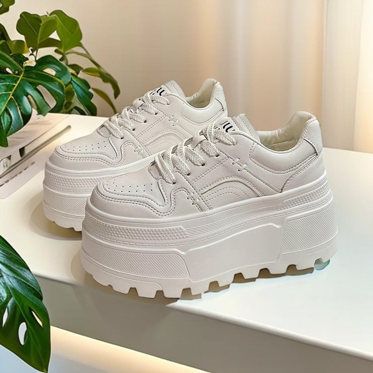 Damen Plateau Sneaker Hochzeitsschuhe Bequem - Norvielle