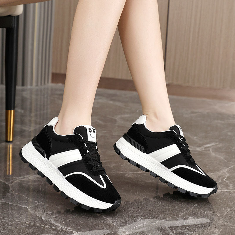 Damen Sneaker Sportlich Rutschfest