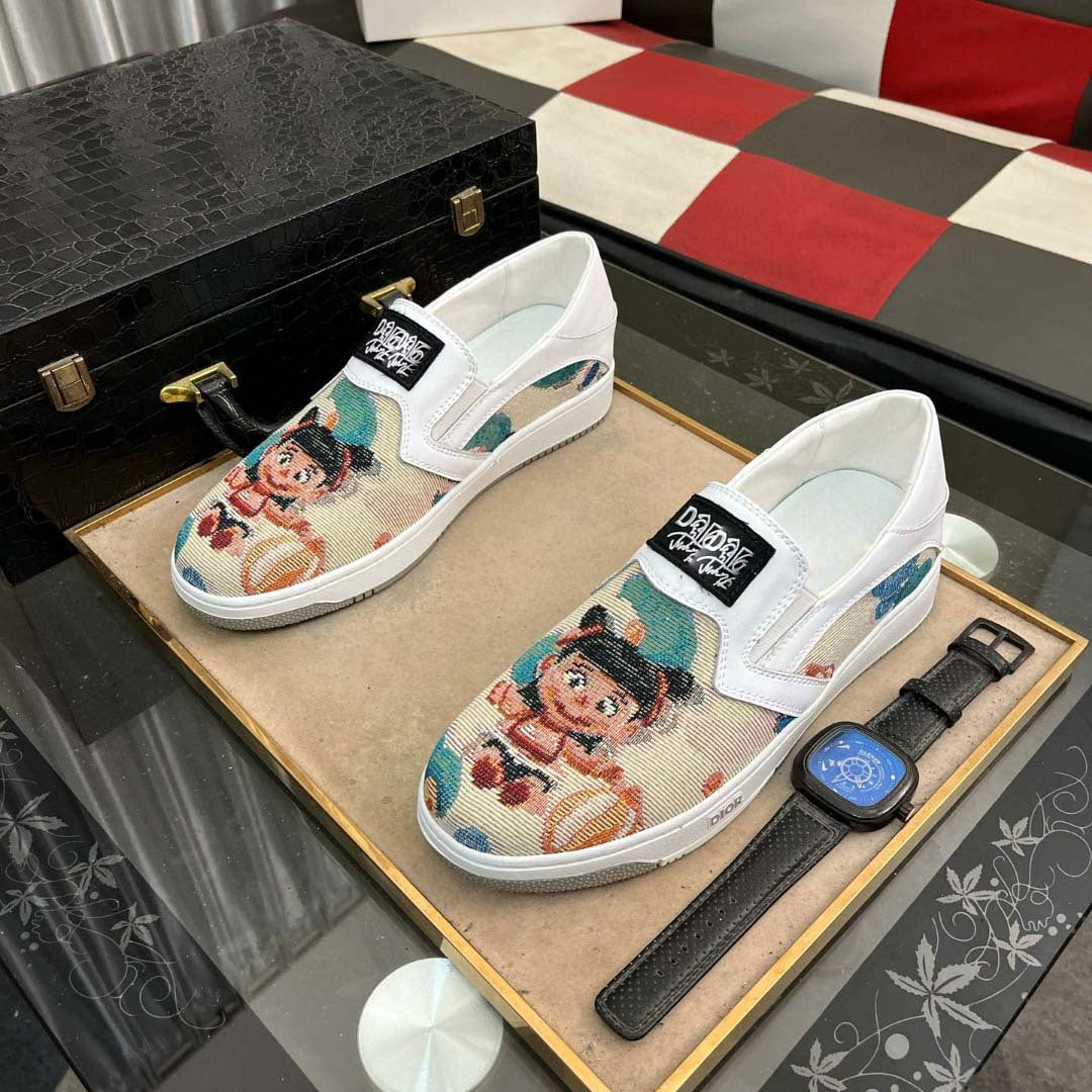 Damen Slip-On Sneaker Komfort Weiß - Norvielle