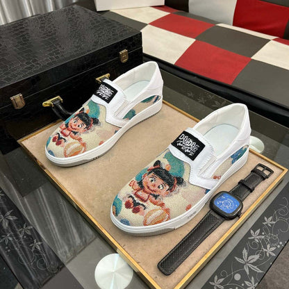 Damen Slip-On Sneaker Komfort Weiß - Norvielle