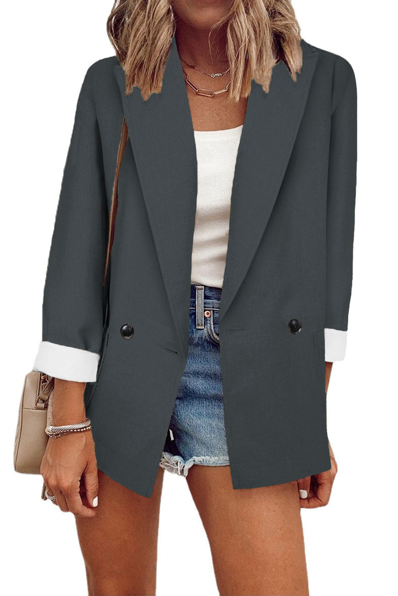 Damen Blazer Oversized Elegant