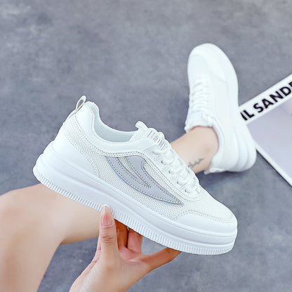 Damen Sneaker Leicht Atmungsaktives Mesh Komfort Sohle