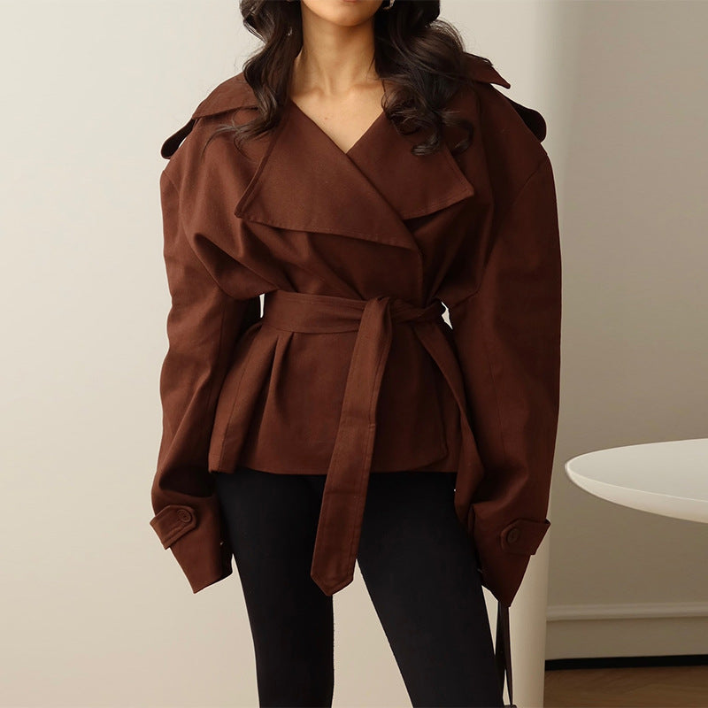 Damen Überwurfjacke Lässig Modern