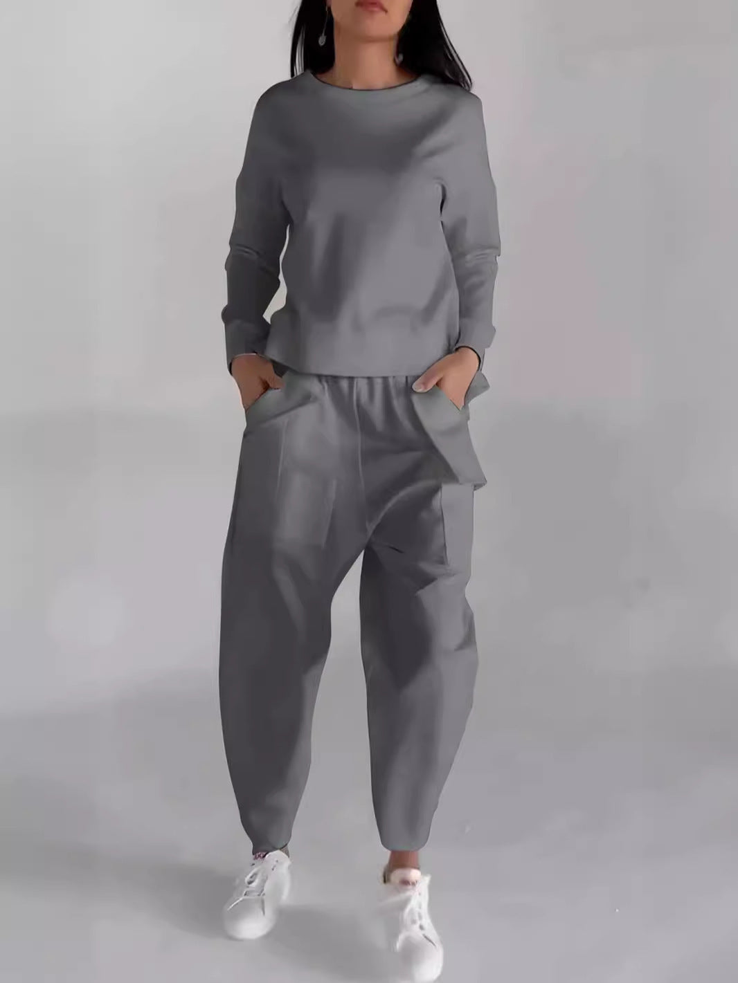 Damen Jogginganzug Sportlich Bequem