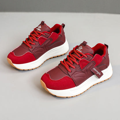 Damen Sneaker Weich Bequem Dämpfung
