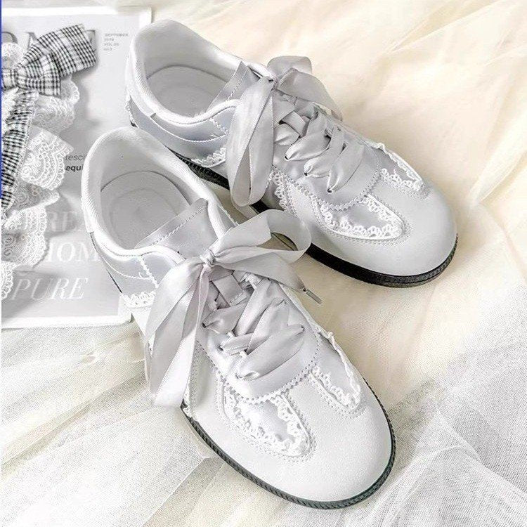 Damen Sneaker Spitze Trendschuhe