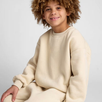 Damen Oversized Sweatshirt Hochkragen Bequem