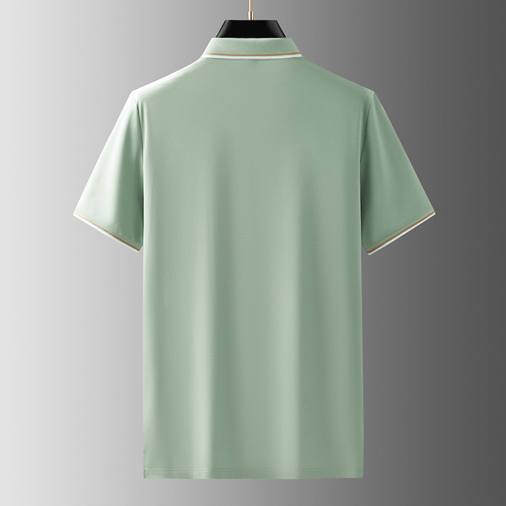 Herren Poloshirt aus Seide Elegantes Qualitätsshirt