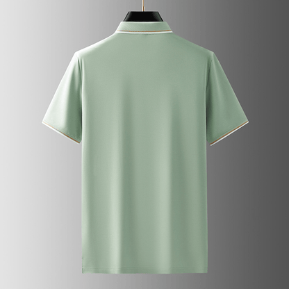 Herren Poloshirt aus Seide Elegantes Qualitätsshirt