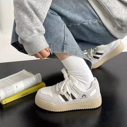 Damen Sneaker Retro-Stil Komfortabel