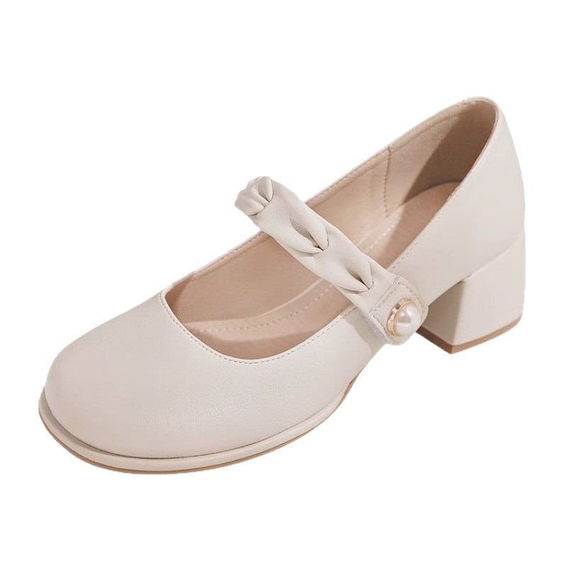 Damen Pumps High Heels mit Schleife