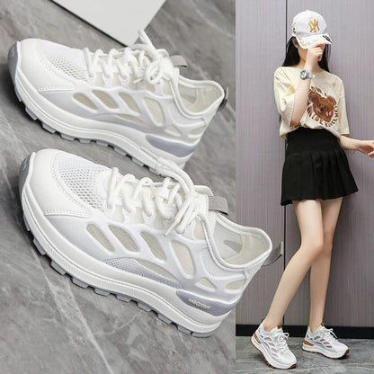 Damen Freizeitschuhe Atmungsaktives Mesh Rutschfeste Sohle - Norvielle