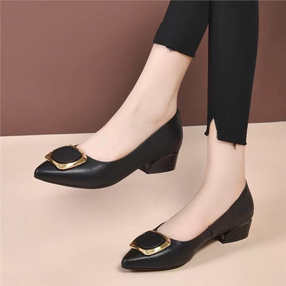 Damen Hochhackige Pumps Glänzend Metallic Schmuckdetails