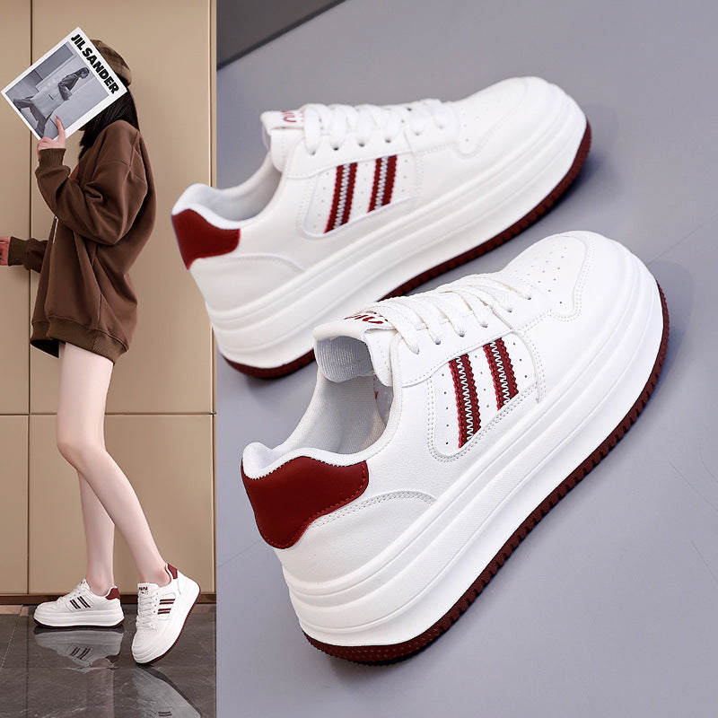Damen Plattform Sneaker Moderner Stil - Norvielle