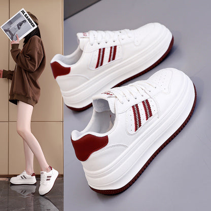 Damen Plattform Sneaker Moderner Stil - Norvielle