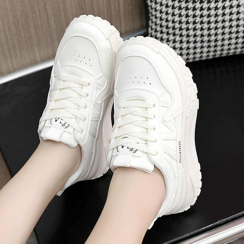 Damen Chunky Sneaker Bequem Dämpfend