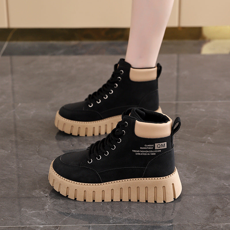 Damen High- Sneaker Dicksohle