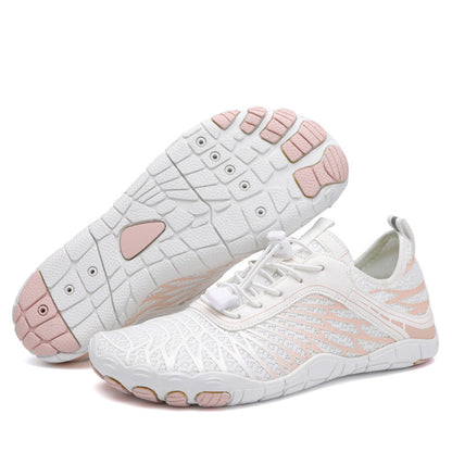 Damen Fitness-Sneaker Atmungsaktives Mesh Rutschfest
