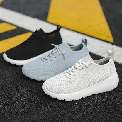 Damen Sneaker Atmungsaktives Netz Leicht Flexibel