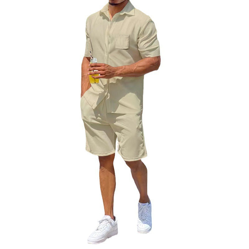 Herren Kurzoverall Lässig Sommer Taschen