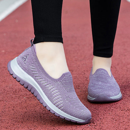 Damen Sneaker Atmungsaktiv Weich