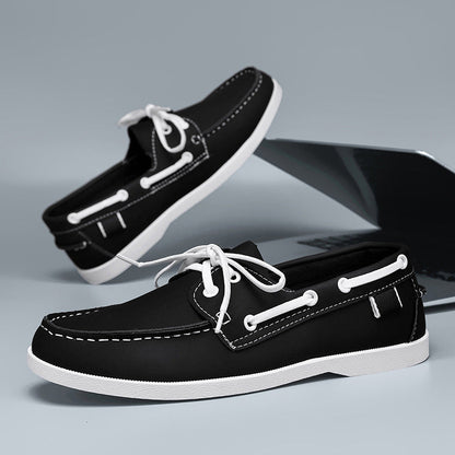 Herren Leder-Slipper Maritim