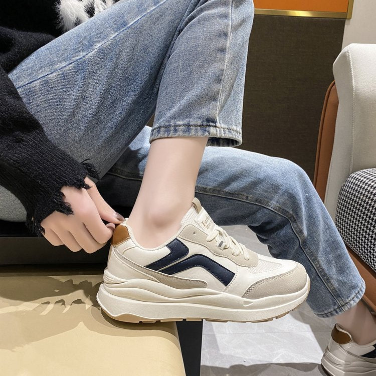 Damen Sneaker Atmungsaktives Mesh Dämpfende Laufsohle