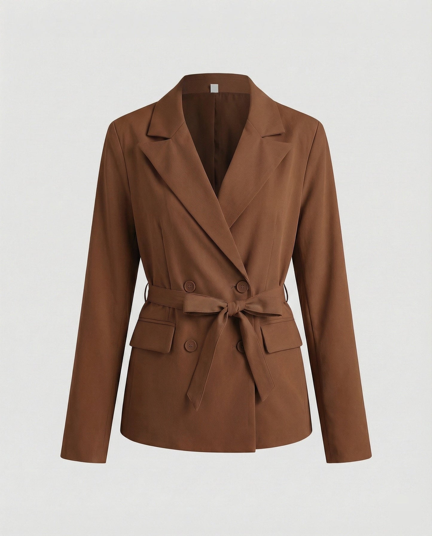 Damen Blazerjacke Slim Fit mit Gürtel