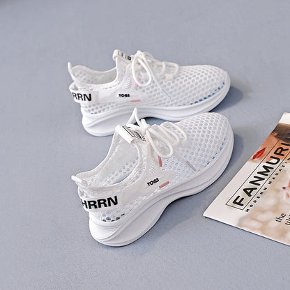 Damen Sneaker Atmungsaktives Netz Weich