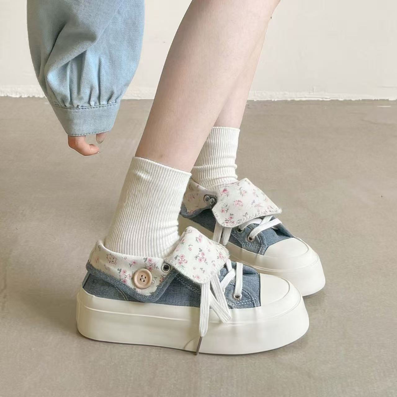 Damen Plateauschuhe Hochzeitsschuhe Modisch