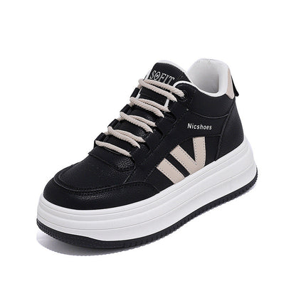 Damen Plattformsneaker Bequem
