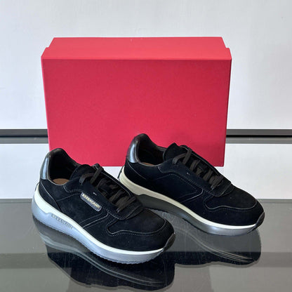 Damen Sneaker Rutschfest Wildleder