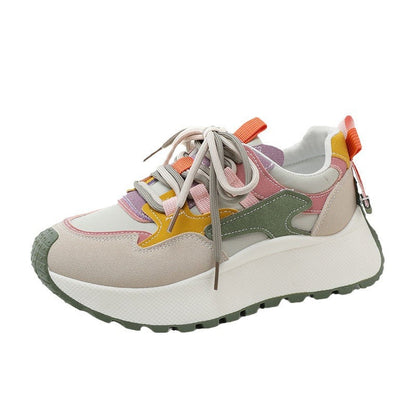 Damen Sneaker Sportlich Bunt
