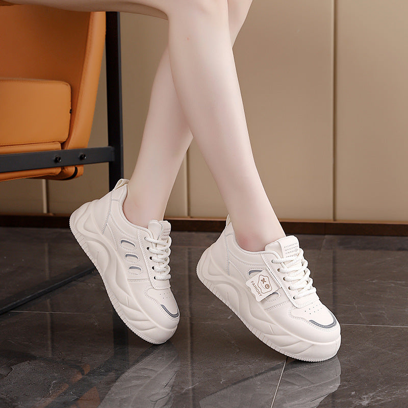 Damen Sneaker Weich Bequem Dämpfung