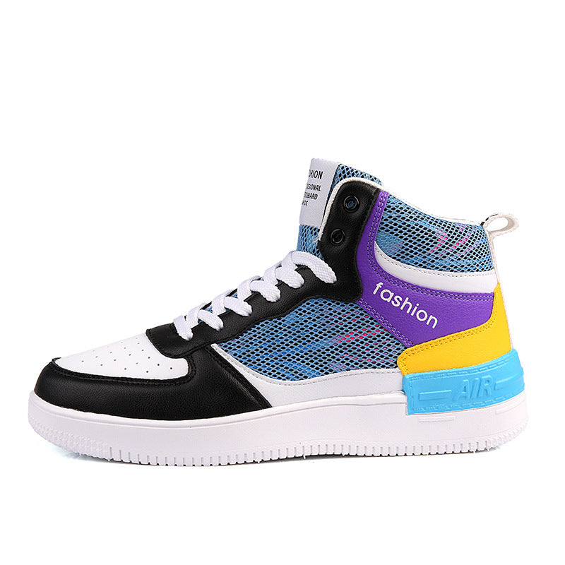 Damen High- Sneaker Atmungsaktives Mesh Weich