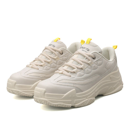 Damen Sneaker Chunky Atmungsaktives Obermaterial Bequem