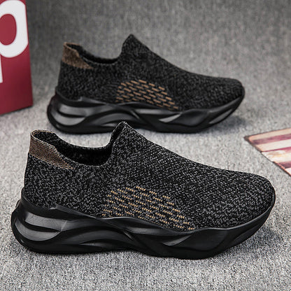 Damen Sneaker Slip-On Ergonomisch Bequem