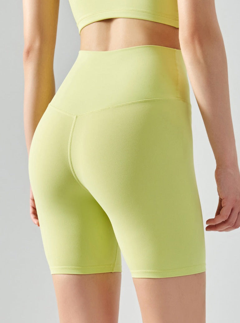 Damen Biker Shorts Elastisch Nahtlos