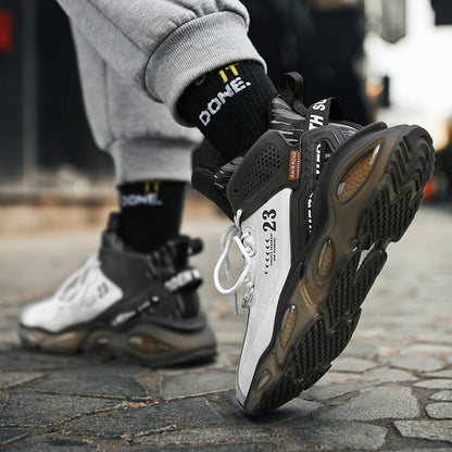 Damen High- Sneaker Sportlich Stabil Weite Passform