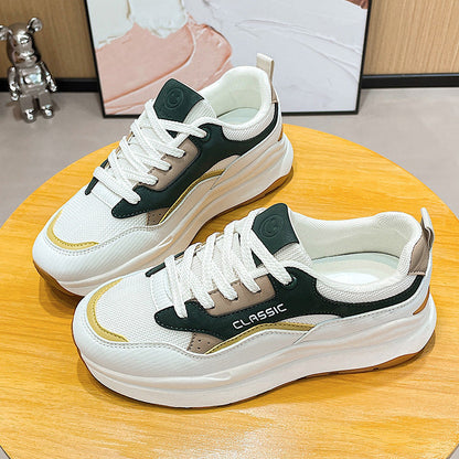 Damen Schnürschuhe Elegant Sportlich