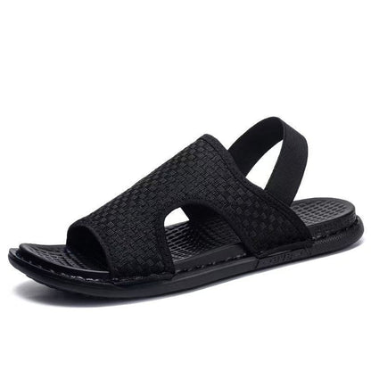 Herren Sandalen Atmungsaktives Leder Bequem