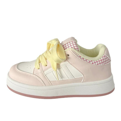 Damen Sneaker Retro Weiches Innenfutter