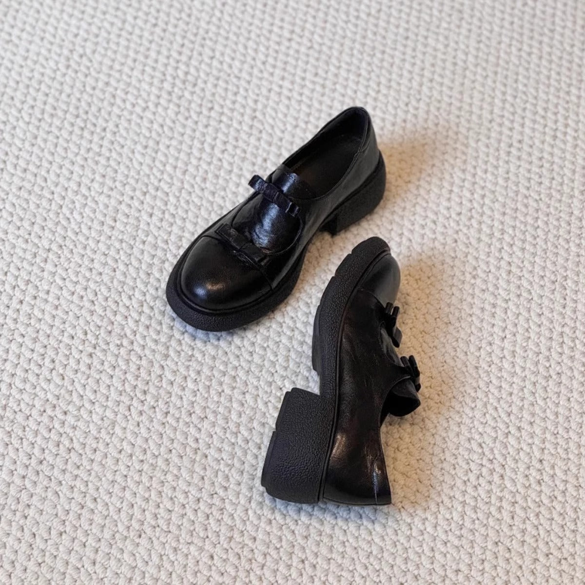 Damen Ballerinas Komfortabel Riemen Elegant