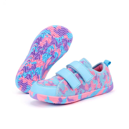 Damen Wasserschuhe Atmungsaktiv Rutschfest Klettverschluss