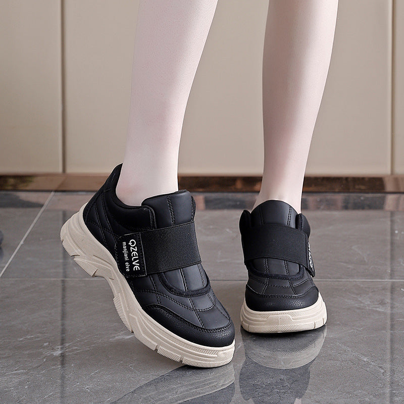 Damen Sneaker Rutschfest Klettverschluss