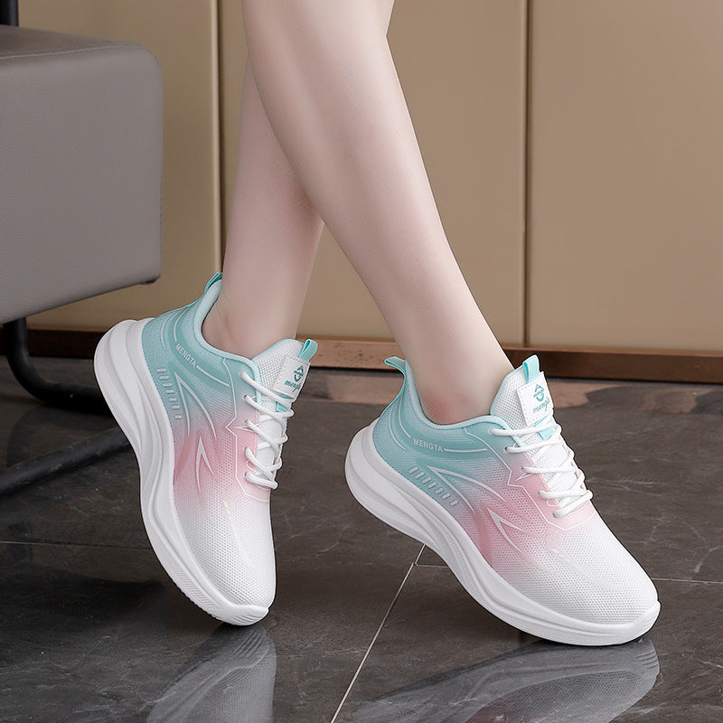 Damen Sneaker Leicht Sportlich Dämpfung